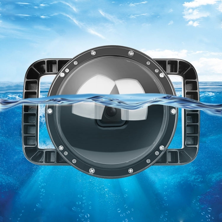 SHOOT XTGP559 Dome Port Underwater Diving Camera Lens Transparent Cover Housing Case For GoPro HERO10 Black / HERO9 Black - free shipping - PMC TechLife - Order now!