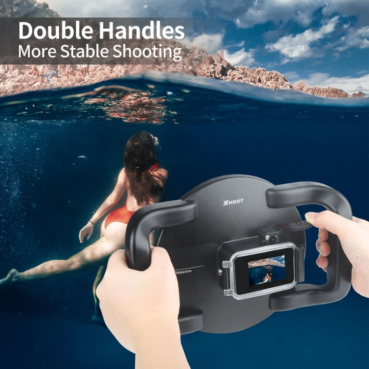 SHOOT XTGP559 Dome Port Underwater Diving Camera Lens Transparent Cover Housing Case For GoPro HERO10 Black / HERO9 Black - Lens Transparent Cover by SHOOT | Online Shopping South Africa | PMC Jewellery | Buy Now Pay Later Mobicred