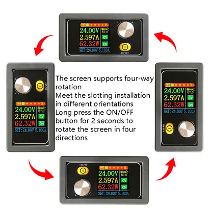 SK3580 Colorful Screen DC 6.0-36V to 0.6-36V 5A Step Down Stabilized Power Supply Constant Voltage Current Buck Power Converter Power Supply Adjustable Module - Current & Voltage Tester by PMC Jewellery | Online Shopping South Africa | PMC Jewellery | Buy Now Pay Later Mobicred