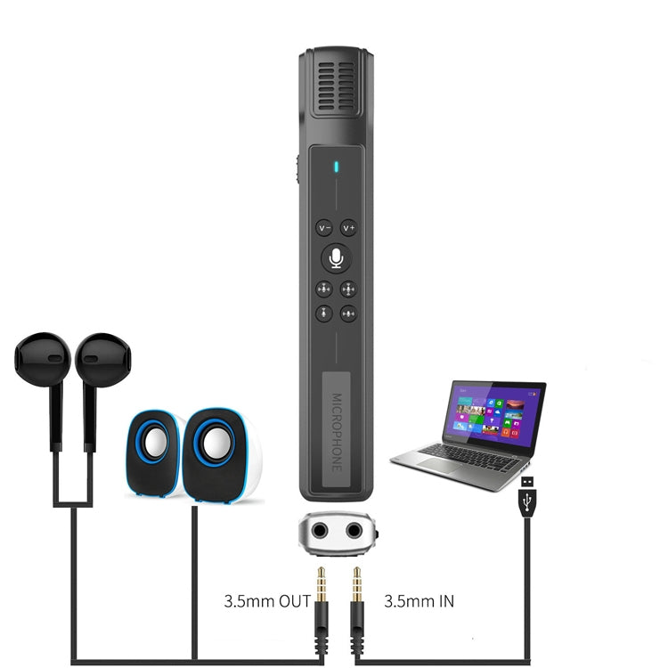 M8 Computer Game Conference Video K Song Desktop USB Microphone Recording Microphone Live Condenser Zinc Alloy Microphone Set, Specification: Desktop Bracket Set - Microphone by PMC Jewellery | Online Shopping South Africa | PMC Jewellery | Buy Now Pay Later Mobicred