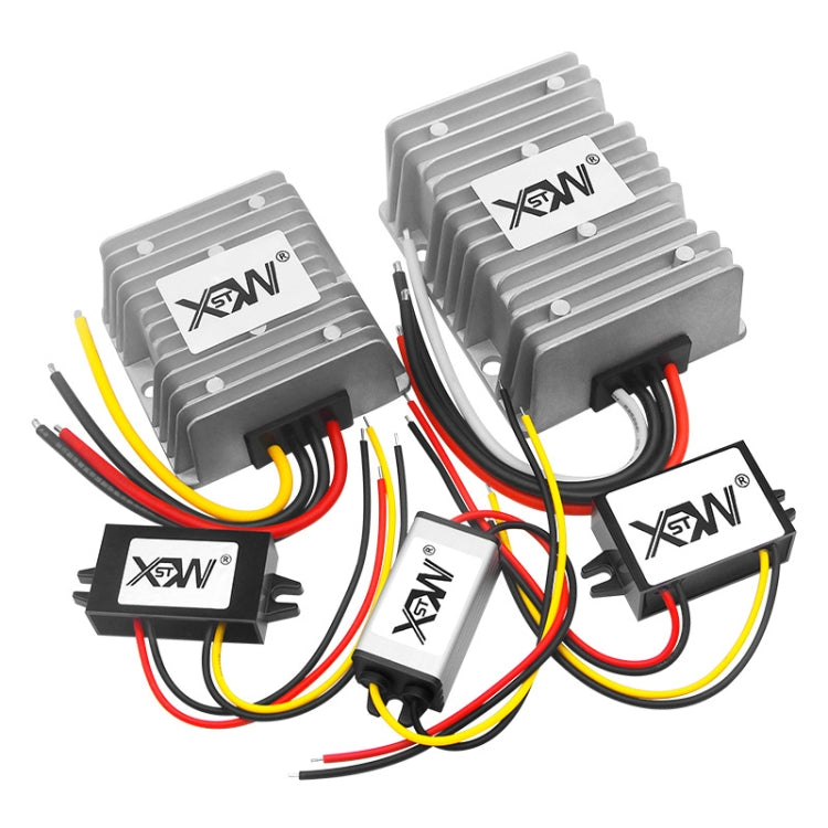 XWST DC 12/24V To 5V Converter Step-Down Vehicle Power Module, Specification: 12/24V To 5V 10A Large Aluminum Shell -  by PMC TechLife | Online Shopping South Africa | PMC TechLife | Buy Now Pay Later Mobicred