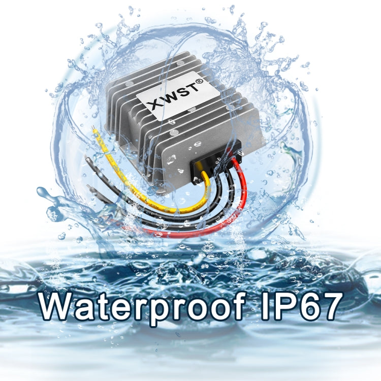 XWST DC 12/24V To 5V Converter Step-Down Vehicle Power Module, Specification: 12/24V To 5V 25A Large Aluminum Shell - free shipping - PMC TechLife - Order now!