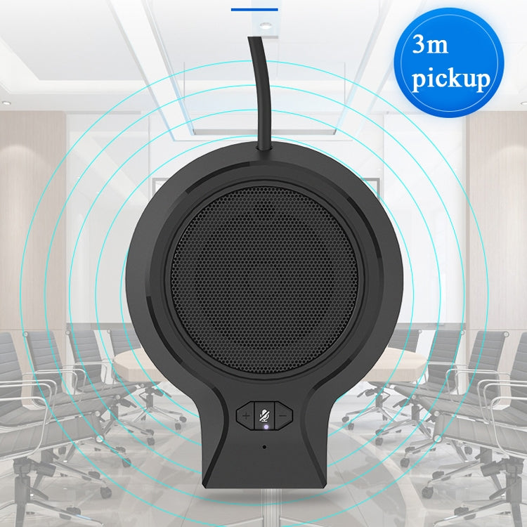 M100PRO Built-in Speaker 360-Degree Pickup Video Voice Call USB Omnidirectional Microphone Conference Microphone Webcast Microphone - Microphone by PMC Jewellery | Online Shopping South Africa | PMC Jewellery | Buy Now Pay Later Mobicred