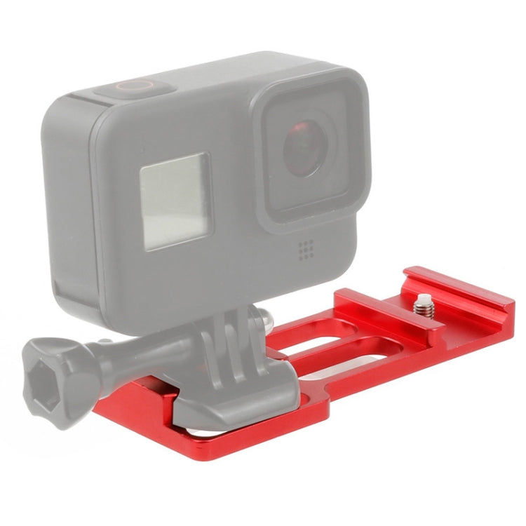 20mm Rail Side Mount for GoPro Hero11 Black / HERO10 Black /9 Black /8 Black /7 /6 /5 /5 Session /4 Session /4 /3+ /3 /2 /1, DJI Osmo Action and Other Action Cameras, Hunting Shot(Red) - Connection Mount by PMC Jewellery | Online Shopping South Africa | PMC Jewellery | Buy Now Pay Later Mobicred