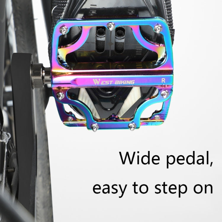 1 Pair WEST BIKING YP0802081 Mountain Road Bike Colorful Pedals(Colorful) - free shipping - PMc TechLife - Order now!