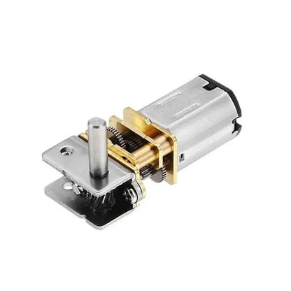 GW12N20 Worm Gear Low Speed Motor Ultra Mini Gear Power-Off Self-Locking Motor For Smart Car Robot(6V 55RPM) - Motor Module by PMC Jewellery | Online Shopping South Africa | PMC Jewellery | Buy Now Pay Later Mobicred