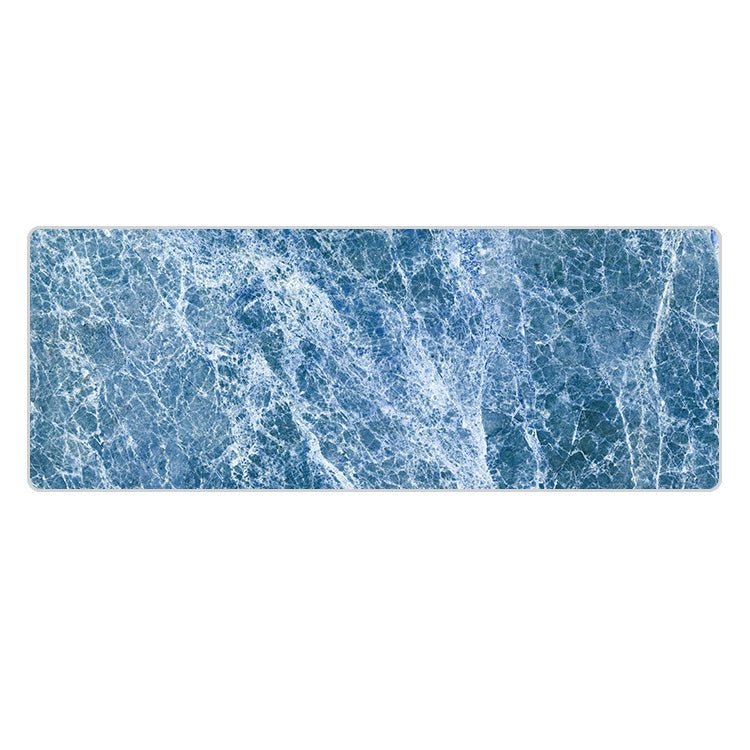 400x900x5mm Marbling Wear-Resistant Rubber Mouse Pad(Blue Marble) - Mouse Pads by PMC Jewellery | Online Shopping South Africa | PMC Jewellery | Buy Now Pay Later Mobicred