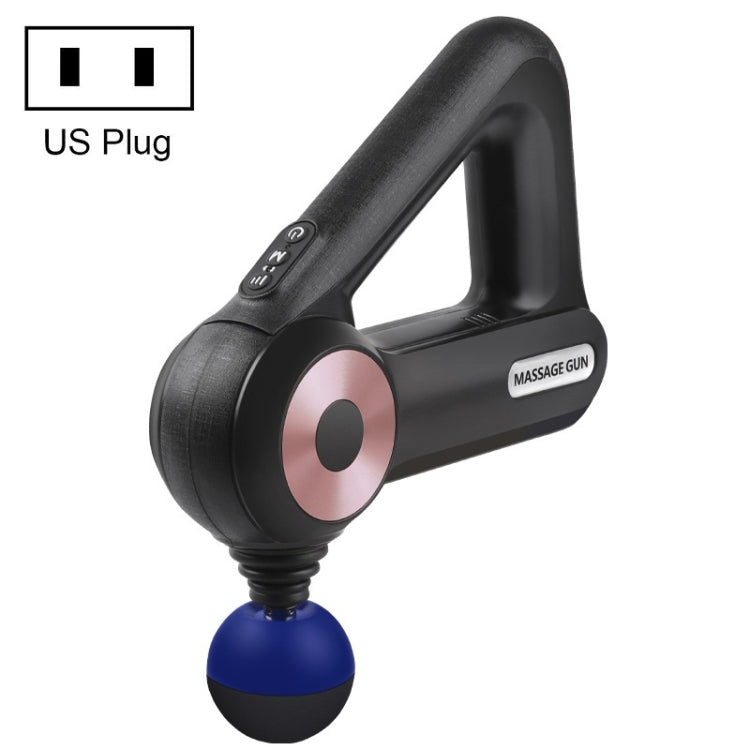 SL-8890 Triangle Fascia Muscle Relaxer Household Electric Fitness Massager, Specification: US Plug(Golden) - free shipping - PMC TechLife - Order now!