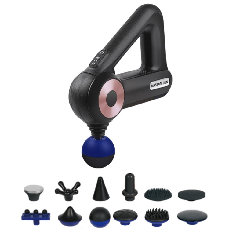 SL-8890 Triangle Fascia Muscle Relaxer Household Electric Fitness Massager, Specification: EU Plug(Golden) - free shipping - PMC TechLife - Order now!