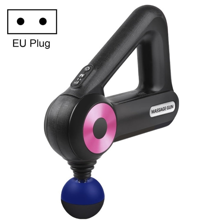 SL-8890 Triangle Fascia Muscle Relaxer Household Electric Fitness Massager, Specification: EU Plug(Red) - free shipping - PMC TechLife - Order now!