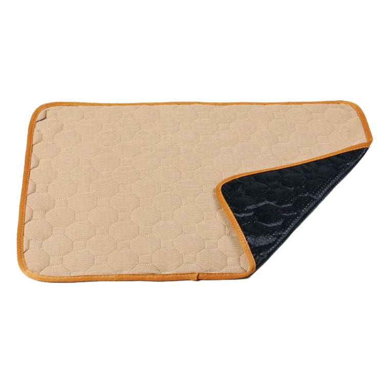2 PCS 50x40cm Car Pet Injection Pad Waterproof Pad Cat Dog Sofa Waterproof Diapholic Carpet Water Absorbing Pad(Beige) - Seat Accessories by PMC TechLife | Online Shopping South Africa | PMC TechLife | Buy Now Pay Later Mobicred