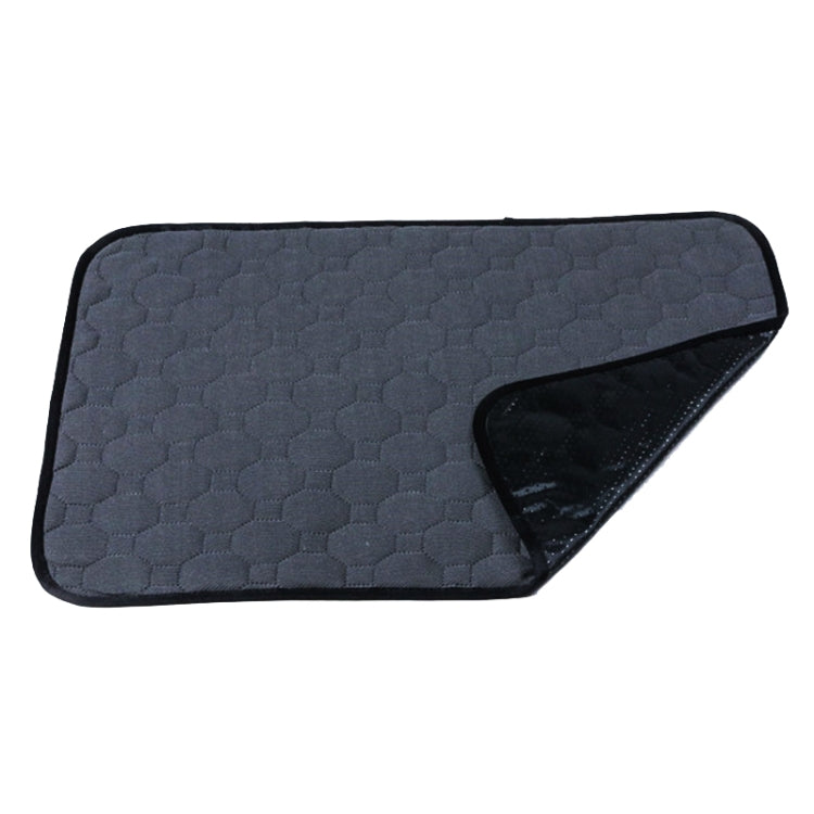 60x45cm Car Pet Injection Pad Waterproof Pad Cat Dog Sofa Waterproof Diapholic Carpet Water Absorbing Pad(Gray) - Seat Accessories by PMC TechLife | Online Shopping South Africa | PMC TechLife | Buy Now Pay Later Mobicred