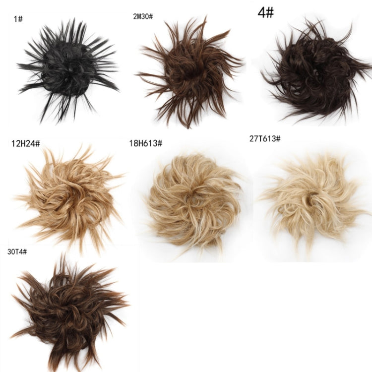 Personality Messy Cocktail Hair Circle Wig Curly Hair Circle(Q17-12H24) - free shipping - PMC TechLife - Order now!