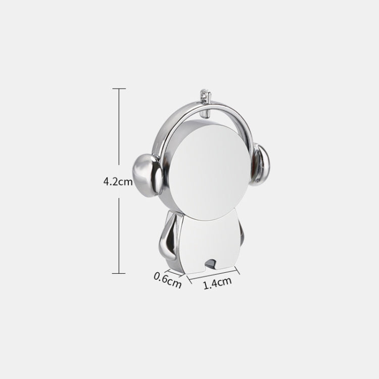 Y01 Metal Musician Car Cartoon Style U Disk, Capacity: 32GB(Rose Gold) - free shipping - PMC TechLife - Order now!