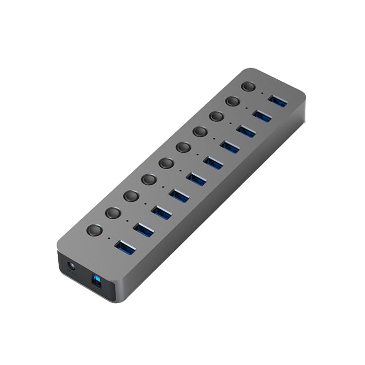 Blueendless USB Splitter Aluminum Alloy QC Fast Charge Expander, Number of interfaces: 10-port (12V4A Power) - free shipping - PMC Jewellery - Order now!
