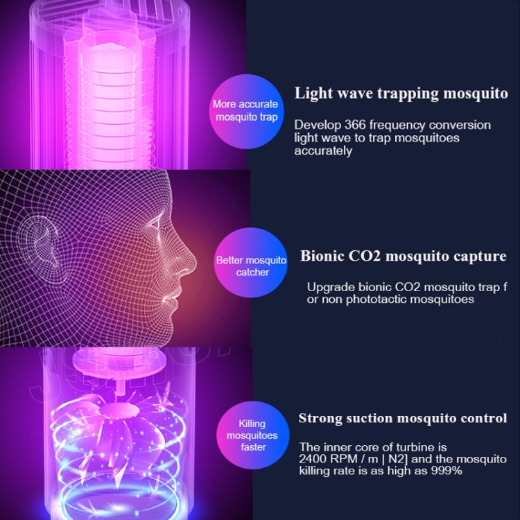 DAI HEART Electric Mosquito Killer Lamp Outdoor Household Photocatalyst Mosquito Killer,Style: Rechargeable - Repellents by DAI HEART | Online Shopping South Africa | PMC TechLife | Buy Now Pay Later Mobicred