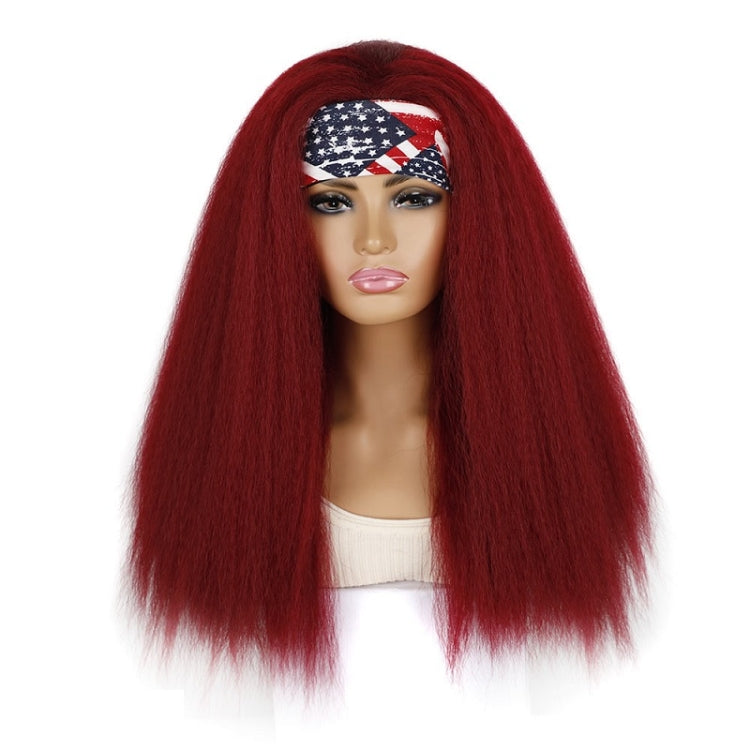 Turban Headband Corn Beard Long Hair Wig Headgear, Color Classification: BUG # H - free shipping - PMC TechLife - Order now!