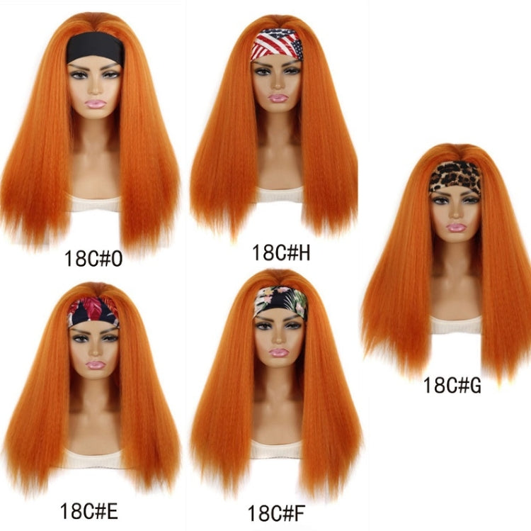 Turban Headband Corn Beard Long Hair Wig Headgear, Color Classification: 18C # O - free shipping - PMC TechLife - Order now!