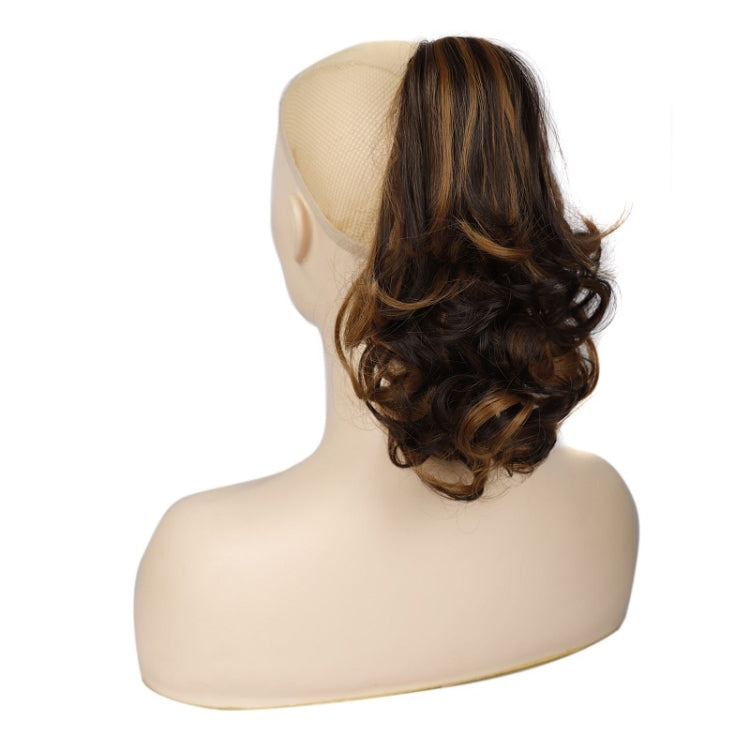 Women Curly Hair Short Ponytail Wig With Shark Clip(4AH27A #) - free shipping - PMC TechLife - Order now!