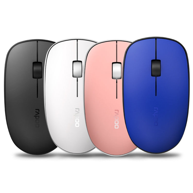 Rapoo M200G 1300 DPI 3 Keys Silent Wireless Mouse(White) - free shipping - PMC Jewellery - Order now!