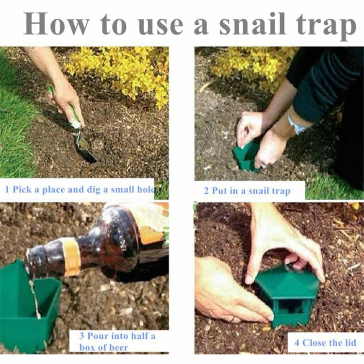 Snail Trap Garden Vegetable Garden Snail Trap Physically Kill Snail Cage,Style: Pentagon - Traps by PMC Jewellery | Online Shopping South Africa | PMC Jewellery | Buy Now Pay Later Mobicred