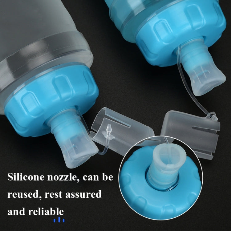 AFISHTOUR TPU Outdoor Sports Soft Water Bag Marathon Water Bottle Folding Water Bag, Capacity: 400ml (Transparent) - free shipping - PMC TechLife - Order now!
