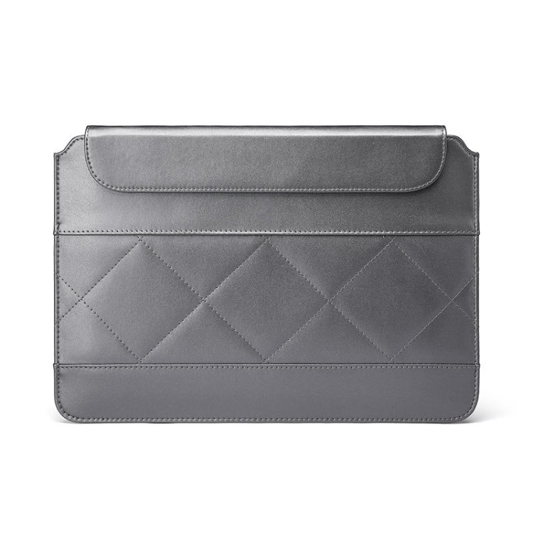 Microfiber Leather Thin And Light Notebook Liner Bag Computer Bag, Applicable Model: 11 inch -12 inch(Gray) - 12.1 inch by PMC Jewellery | Online Shopping South Africa | PMC Jewellery | Buy Now Pay Later Mobicred