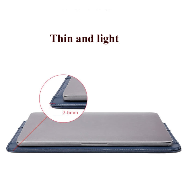 Microfiber Leather Thin And Light Notebook Liner Bag Computer Bag, Applicable Model: 13-14 inch(Gray) - free shipping - PMC Jewellery - Order now!