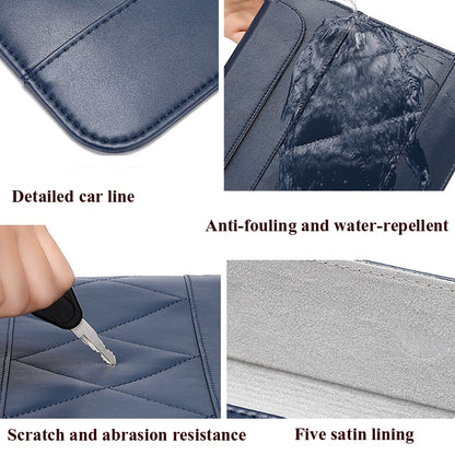 Microfiber Leather Thin And Light Notebook Liner Bag Computer Bag, Applicable Model: 13-14 inch(Blue) - 13.3 inch by PMC Jewellery | Online Shopping South Africa | PMC Jewellery | Buy Now Pay Later Mobicred