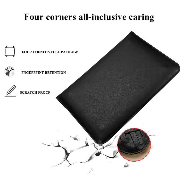 Hand-Woven Computer Bag Notebook Liner Bag, Applicable Model: 12 inch (A1534)(Black) - free shipping - PMC Jewellery - Order now!
