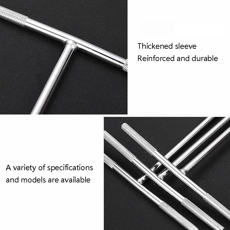 T-Wrench Car Assembly Repair Sleeve Wrench Hexagon Lengthening Socket, Specification: 8mm - Hand Tool Sets by PMC Jewellery | Online Shopping South Africa | PMC Jewellery | Buy Now Pay Later Mobicred