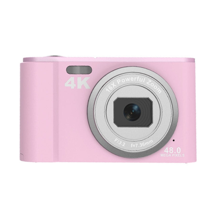 DC303A 2.8-Inch 4K 16X Zoom HD Digital Camera Mini Children Photography Camera US Plug(Pink) - Children Cameras by PMC Jewellery | Online Shopping South Africa | PMC Jewellery | Buy Now Pay Later Mobicred