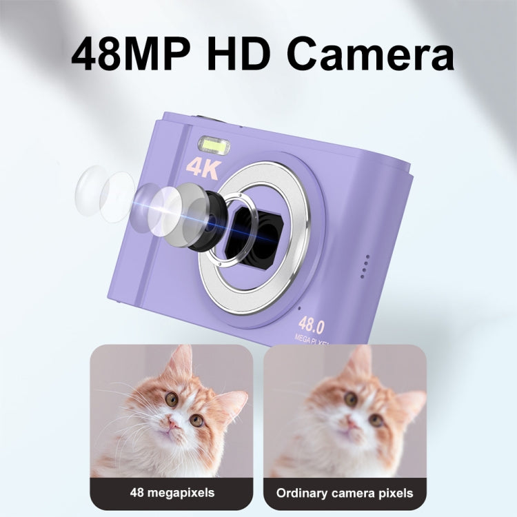 DC303A 2.8-Inch 4K 16X Zoom HD Digital Camera Mini Children Photography Camera UK Plug(Pink) - Children Cameras by PMC Jewellery | Online Shopping South Africa | PMC Jewellery | Buy Now Pay Later Mobicred