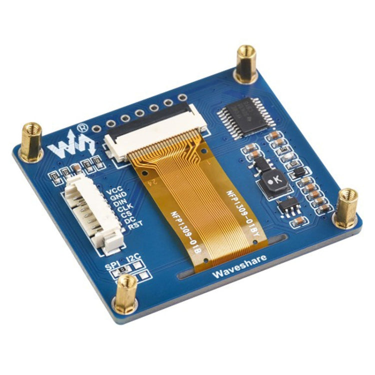 Waveshare 1.54 Inch OLED Display Module, 128��64 Resolution, SPI / I2C Communication(Blue) - free shipping - PMC TechLife - Order now!