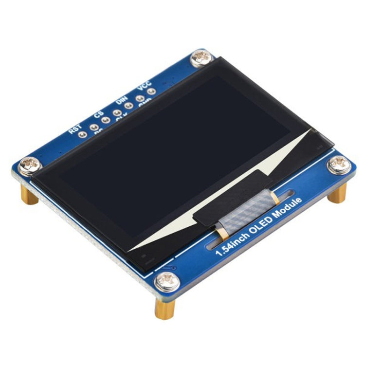 Waveshare 1.54 Inch OLED Display Module, 128×64 Resolution, SPI / I2C Communication(Blue) - LCD & LED Display Module by Waveshare | Online Shopping South Africa | PMC Jewellery | Buy Now Pay Later Mobicred