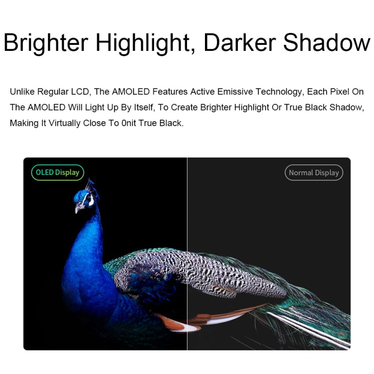 Waveshare 13.3 Inch 2K 2560×1440 HDMI/Type-C Display Interface AMOLED Touch Display(US Plug) - free shipping - PMC Jewellery - Order now!