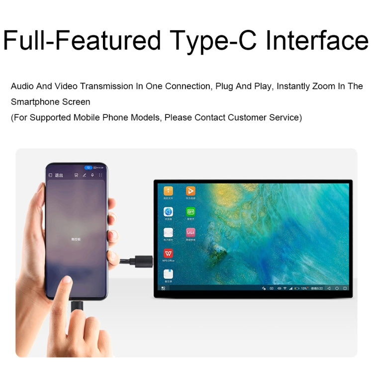 Waveshare 13.3 Inch 2K 2560×1440 HDMI/Type-C Display Interface AMOLED Touch Display(US Plug) - free shipping - PMC Jewellery - Order now!