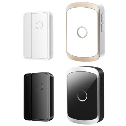 CACAZI M20 1 For 3 Split Type Door Opening Sensor Reminder Smart Wireless Doorbell Alarm, Style: US Plug(Gold) - Wireless Doorbell by CACAZI | Online Shopping South Africa | PMC Jewellery