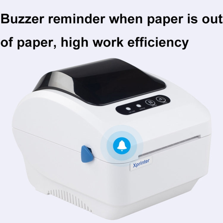 Xprinter XP-320B 80mm Thermal Barcode Supermarket Cashier Label Printer, Spec: USB(EU Plug) - free shipping - PMC TechLife - Order now!