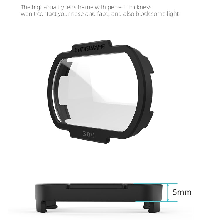 Sunnylife FV-Q9334 2 PCS Myopia Lens Nearsighted Corrective Aspherical Lens for DJI FPV Goggles V2, Colour: 250 Degree - free shipping - PMC TechLife - Order now!