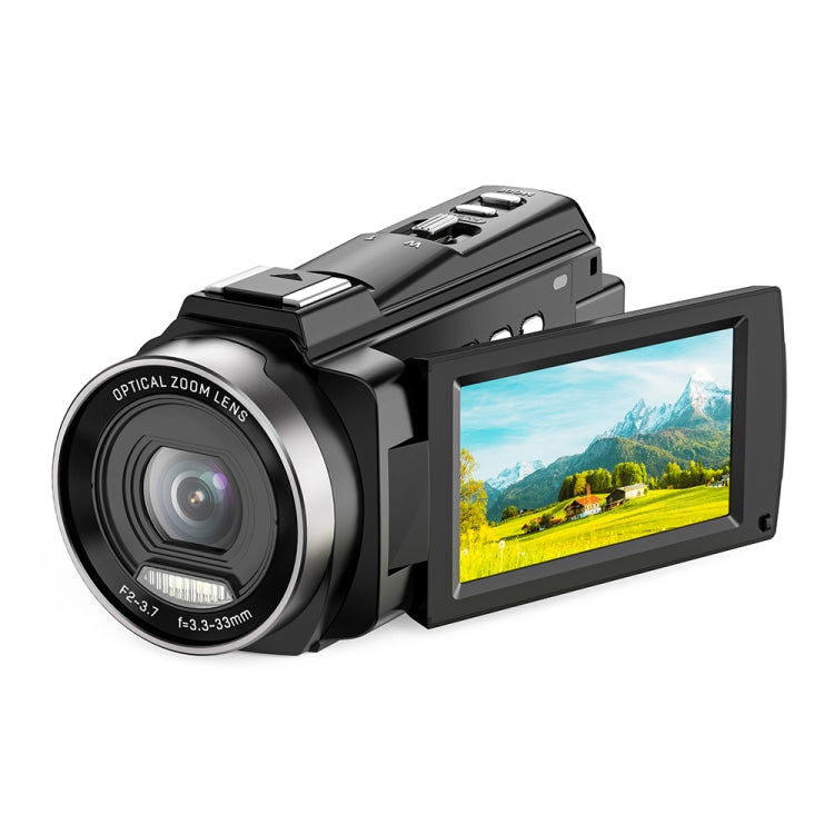 HDV265K 5K 30FPS 3.0-Inch HD Digital 3X Optical Zoom Outdoor Sports DV Camera US Plug(Black) - Video Cameras by PMC TechLife | Online Shopping South Africa | PMC TechLife | Buy Now Pay Later Mobicred