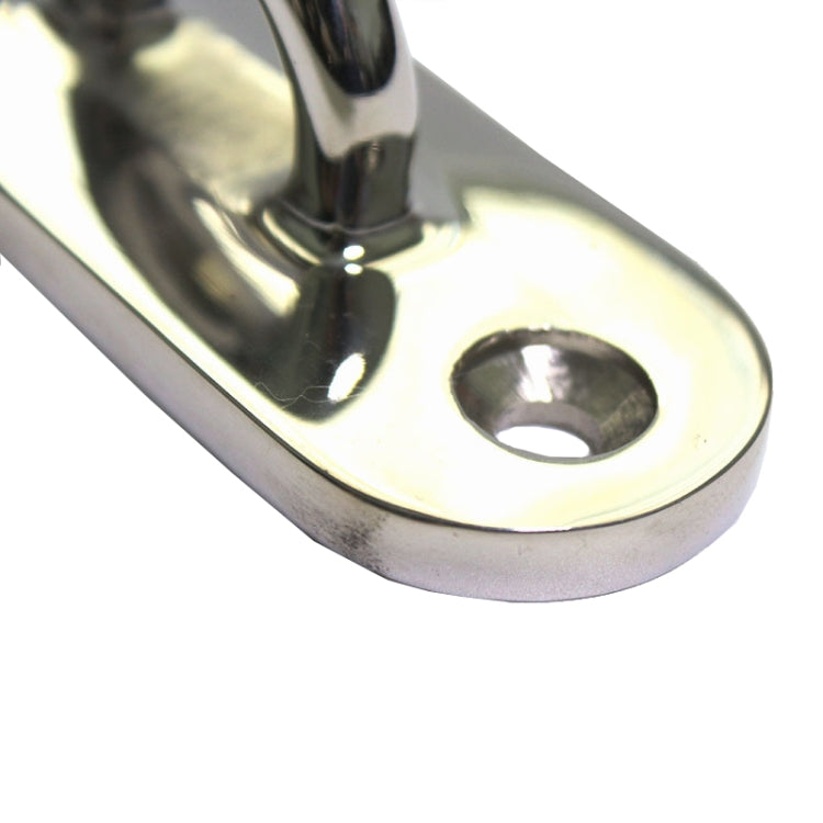 316 Stainless Steel Oval Boat Plate Seat Hand Rowing Boat Fixed Seat Accessories, Specification: 100mm - Marine Accessories & Parts by PMC TechLife | Online Shopping South Africa | PMC TechLife | Buy Now Pay Later Mobicred