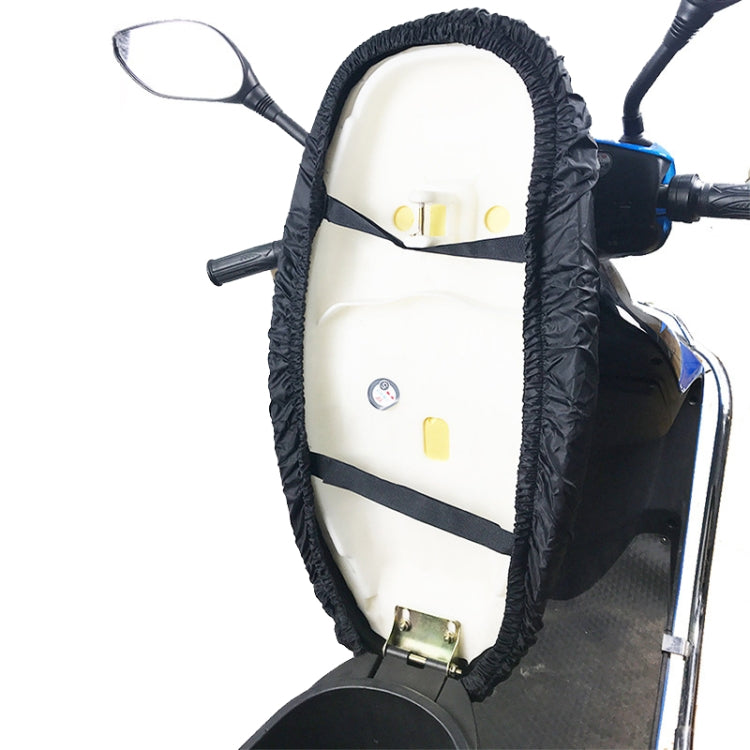 MTCZ1003 Motorcycle Cushion Cover Oxford Cloth Lightweight Durable Sun-Proof Heat-Insulating Rainproof Cover, Specification: XXL(Black) - Seat Covers by PMC TechLife | Online Shopping South Africa | PMC TechLife | Buy Now Pay Later Mobicred
