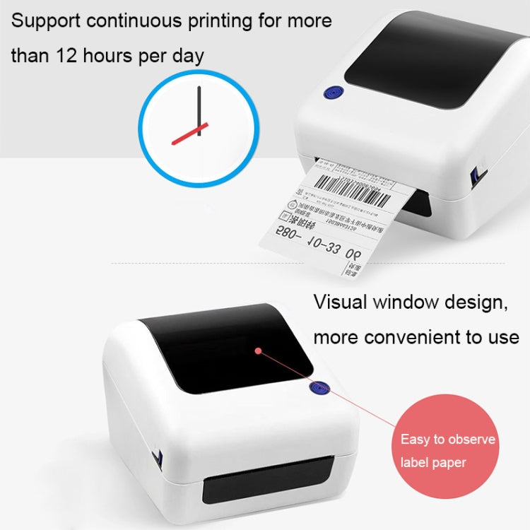 100mm Express Order Printer Thermal Self-adhesive Label Printing Machine, Style:IP486(AU Plug) - Printer by PMC TechLife | Online Shopping South Africa | PMC TechLife | Buy Now Pay Later Mobicred