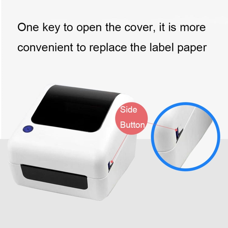 100mm Express Order Printer Thermal Self-adhesive Label Printing Machine, Style:IP486(AU Plug) - Printer by PMC TechLife | Online Shopping South Africa | PMC TechLife | Buy Now Pay Later Mobicred