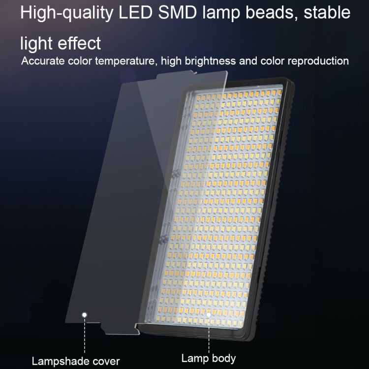416 LEDs Stepless Adjustment Live Fill Light Reversible Photography Soft Light, Style: 8 inch -  by PMC TechLife | Online Shopping South Africa | PMC TechLife | Buy Now Pay Later Mobicred