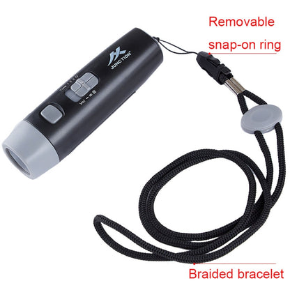 JUNCTION T9 Adjustable High Decibel Sports Referee Electronic Whistle Rescue Pet Training Whistle(Black) - Sporting goods by JUNCTION | Online Shopping South Africa | PMC Jewellery | Buy Now Pay Later Mobicred