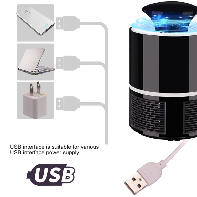 Household Mute Inhalation Photocatalyst USB Physical Mosquito Killer 365-White(USB) - Repellents by PMC Jewellery | Online Shopping South Africa | PMC Jewellery | Buy Now Pay Later Mobicred