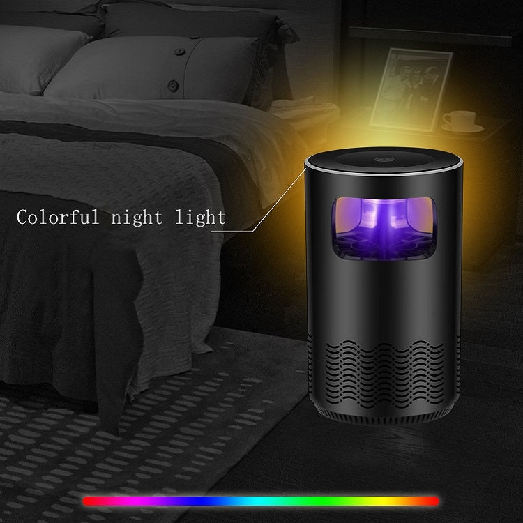 Household Mute Inhalation Photocatalyst USB Physical Mosquito Killer Small Q-Black(USB Direct) - Repellents by PMC TechLife | Online Shopping South Africa | PMC TechLife | Buy Now Pay Later Mobicred