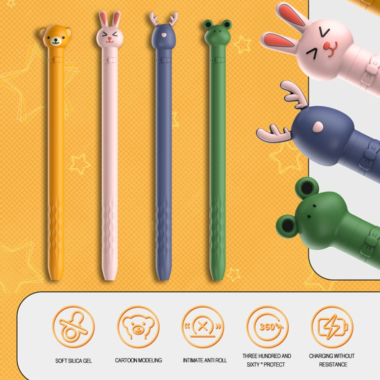 Cartoon Silicone Capacitive Pen Non-Slip And Anti-Drop Protective Cover For Apple Pencil 1( Frog) - free shipping - PMc TechLife - Order now!